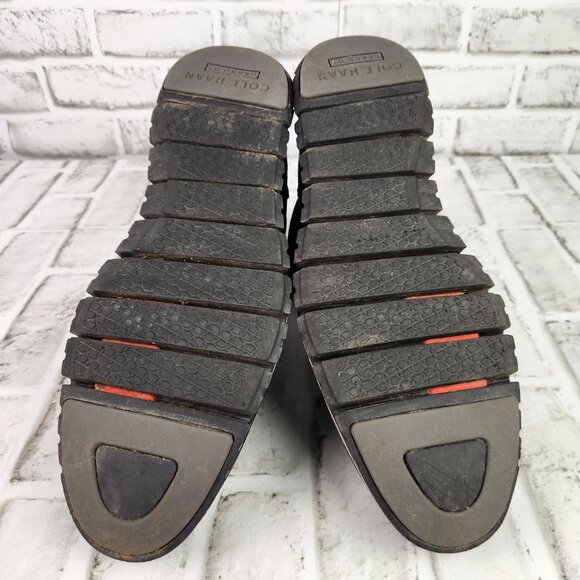 Cole Haan ZeroGrand Hiker Men's Size 12 M Black Leather Waterproof Outdoor Boots - Picture 8 of 11